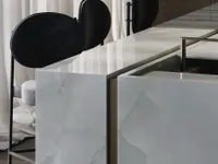 Кварцевый агломерат Onyx Bianco
